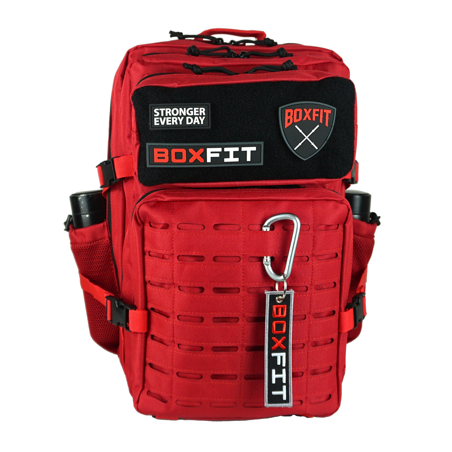 45L BOXFIT 'V3' BACKPACK in PRODUCT RED
