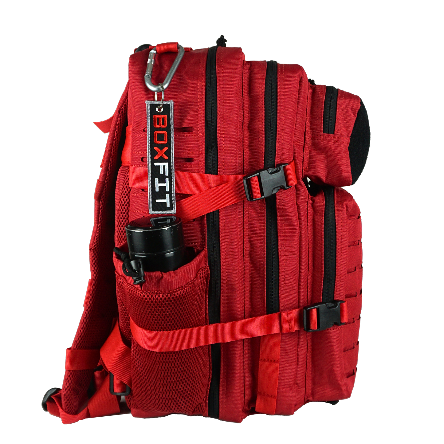 45L BOXFIT 'V3' BACKPACK in PRODUCT RED