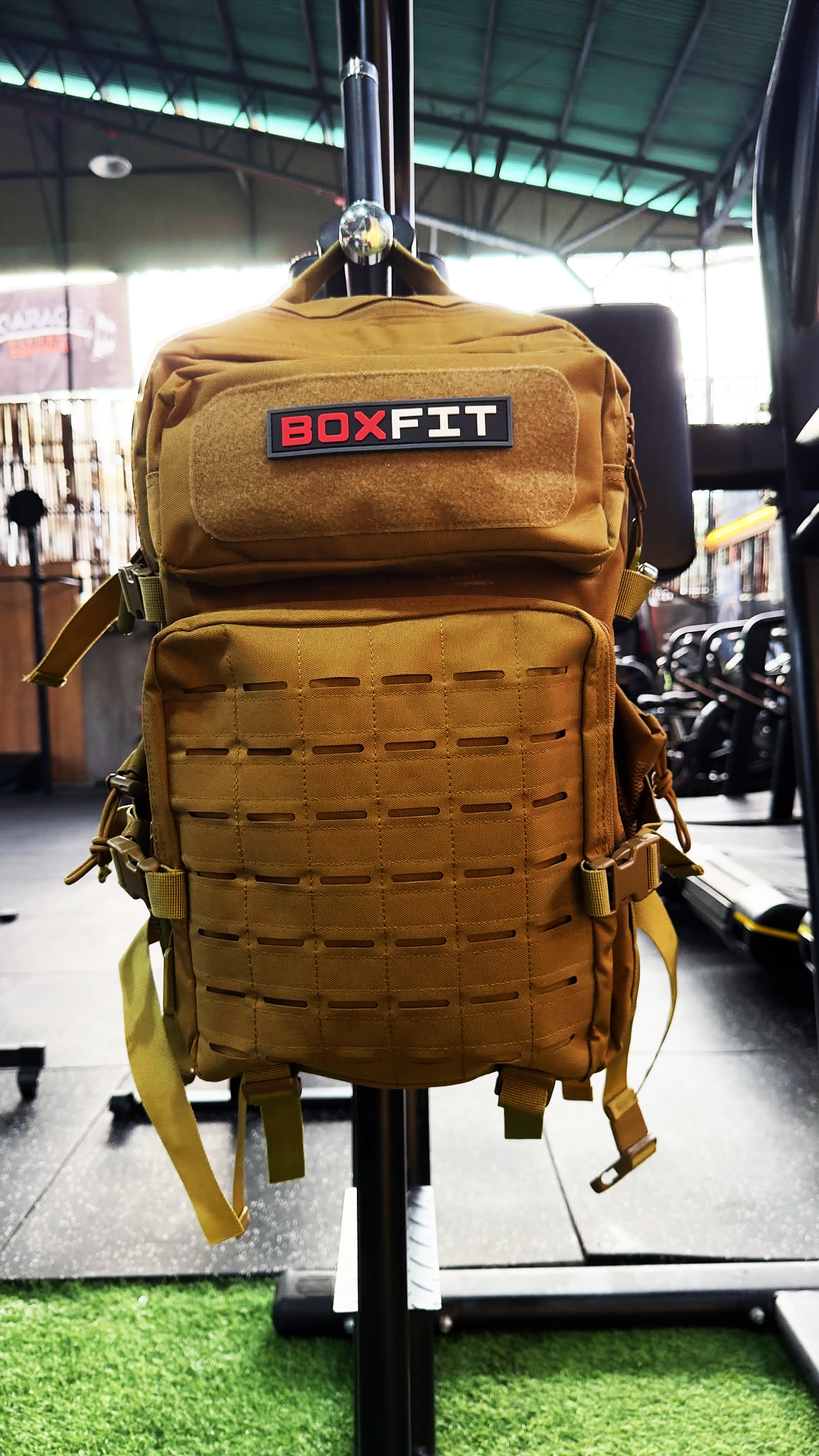 45L BOXFIT 'V3' BACKPACK in KHAKI