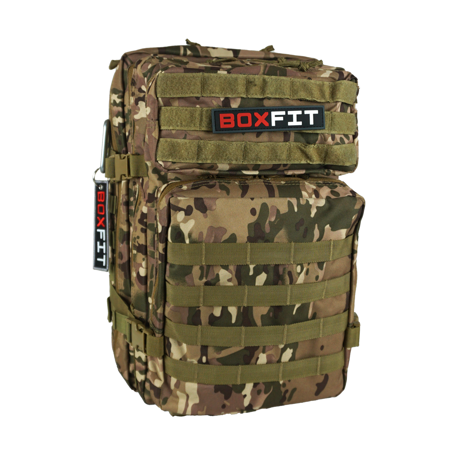 45L BOXFIT 'V1' BACKPACK in BROWN CAMO