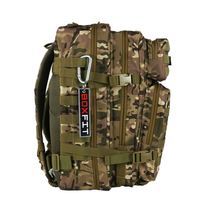 45L BOXFIT 'V1' BACKPACK in BROWN CAMO