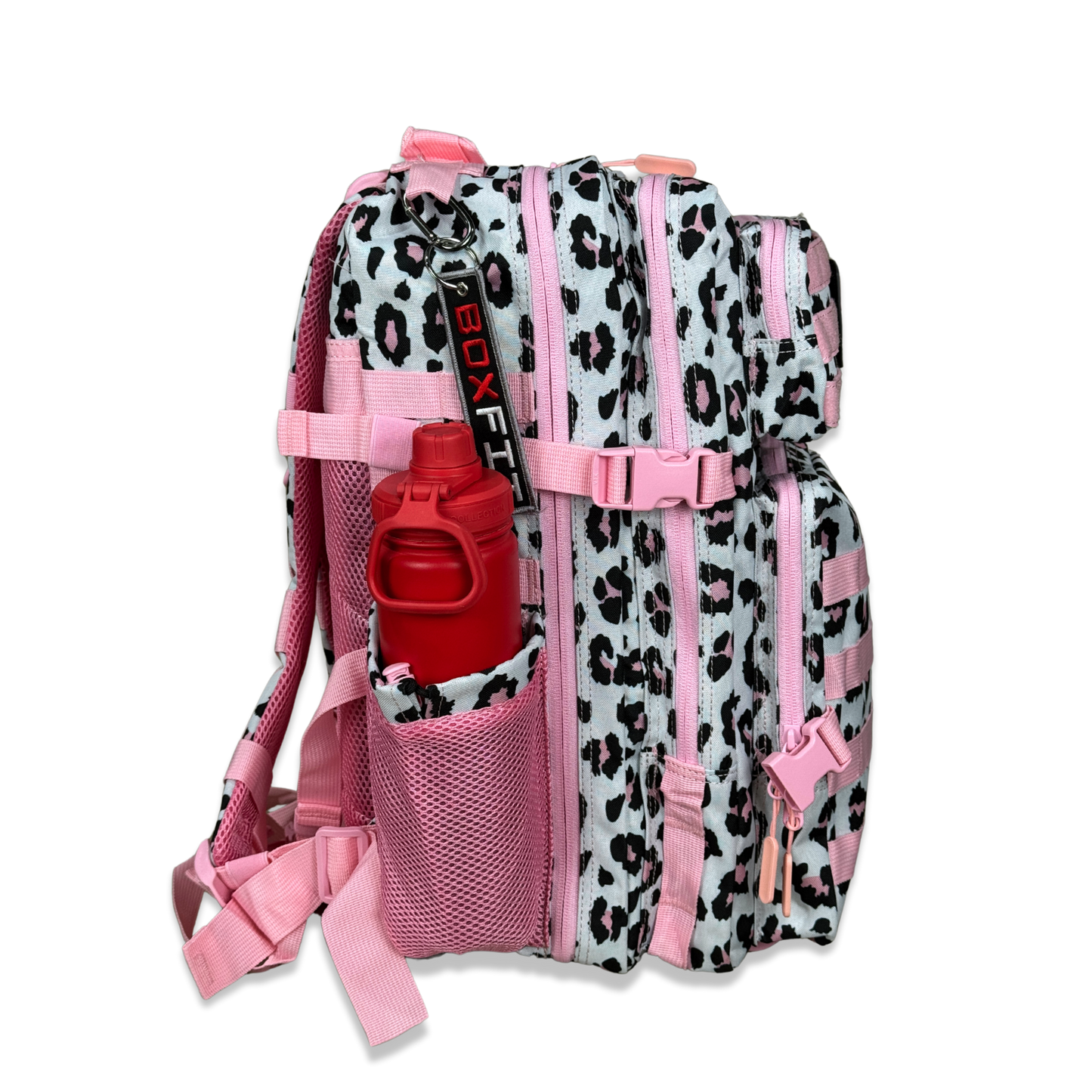 45L BOXFIT 'V1.5' BACKPACK in PINK LEOPARD