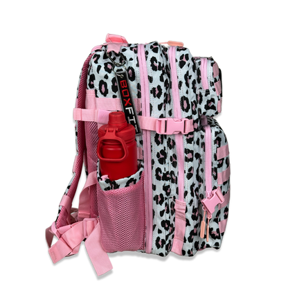 45L BOXFIT 'V1.5' BACKPACK in PINK LEOPARD
