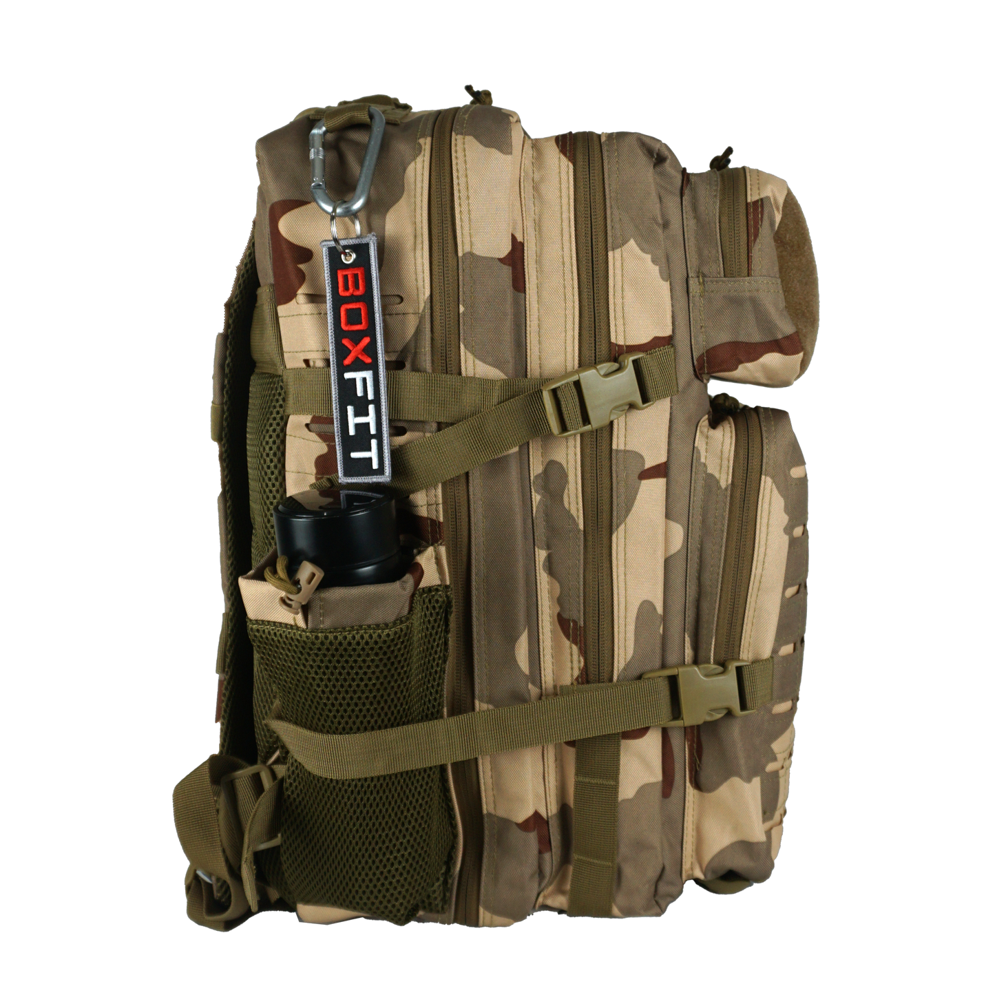 45L BOXFIT 'V3' BACKPACK in DESERT CAMO