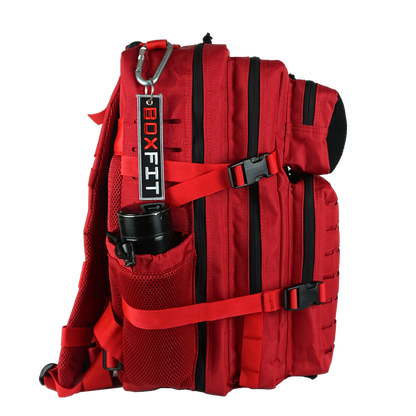 45L BOXFIT 'V3' BACKPACK in PRODUCT RED