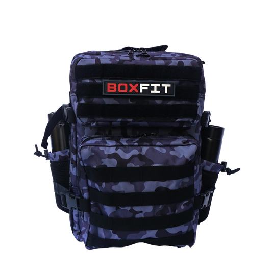 30L BOXFIT 'V1.5' BACKPACK in SMOKE CAMO