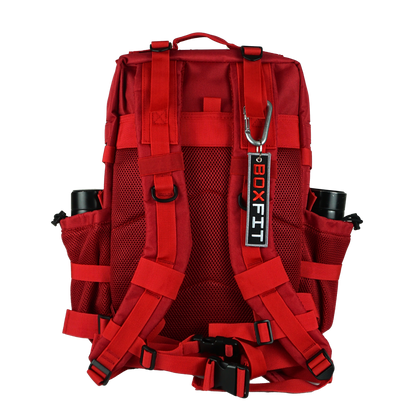 45L BOXFIT 'V3' BACKPACK in PRODUCT RED