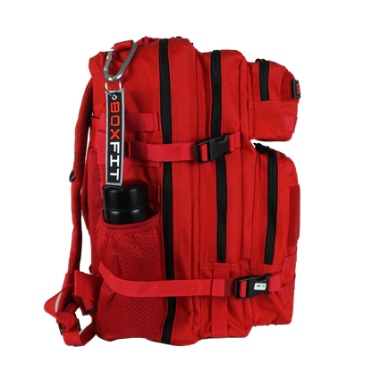 45L BOXFIT 'V2' BACKPACK in RED