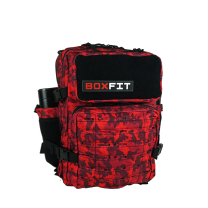 45L BOXFIT 'V3' BACKPACK in CRIMSON CAMO