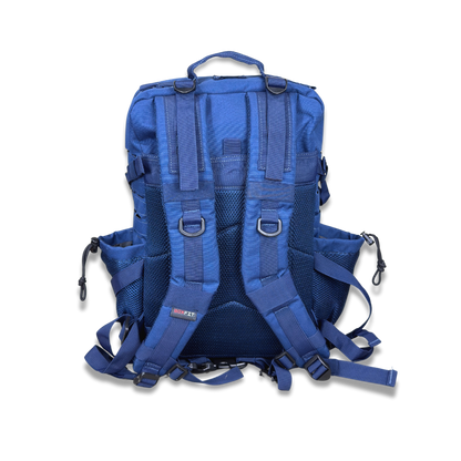 45L BOXFIT 'V3' BACKPACK NAVY BLUE in WHITE ACCENTS