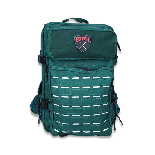 45L BOXFIT 'V3' BACKPACK in FOREST GREEN
