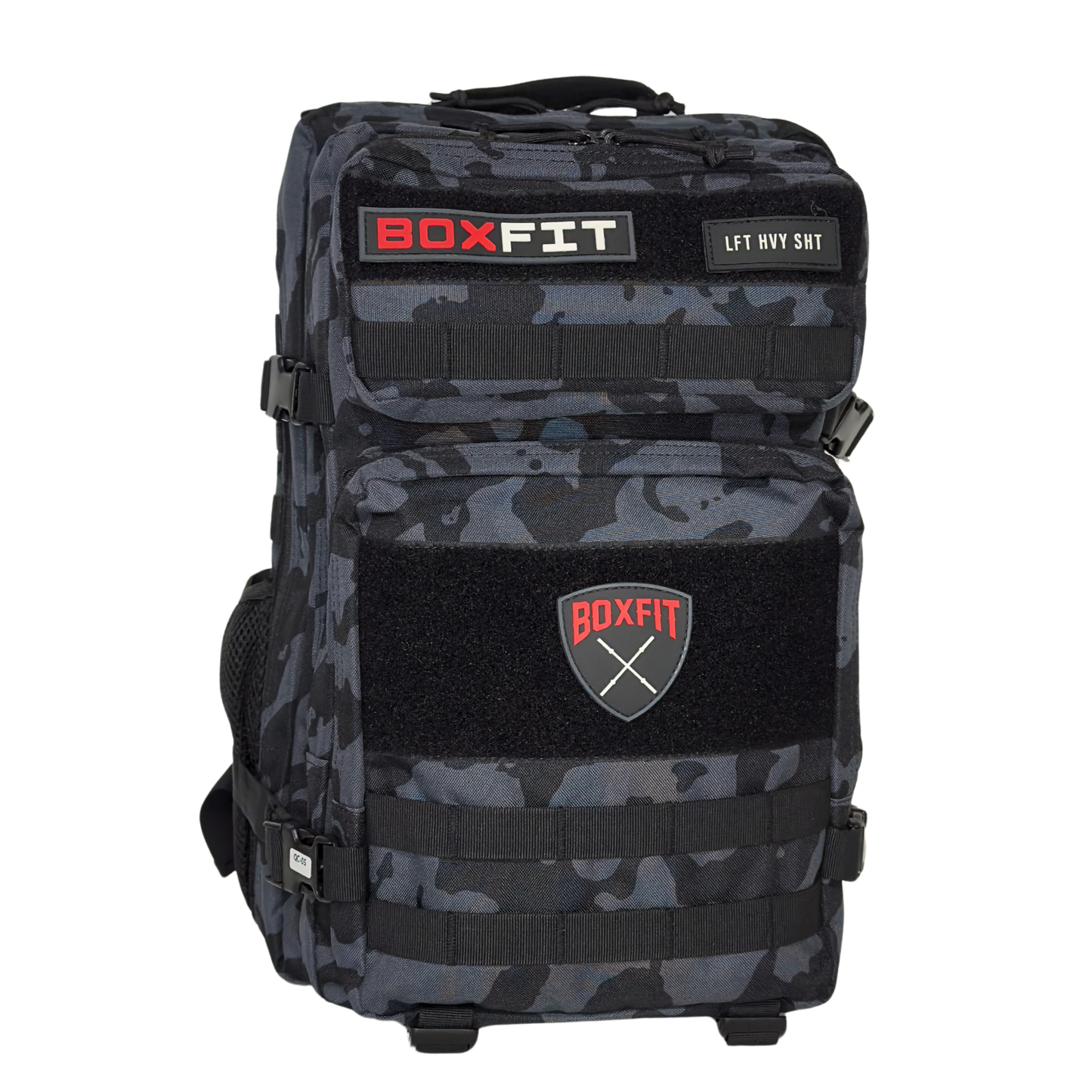 45L BOXFIT 'V2' BACKPACK in BLACK CAMO