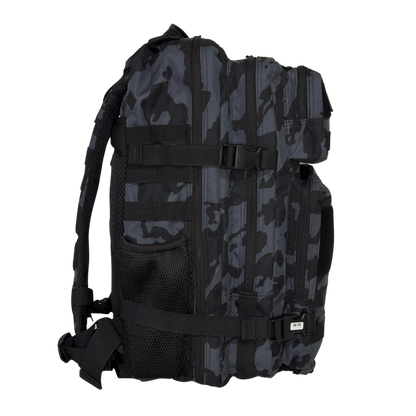 45L BOXFIT 'V2' BACKPACK in BLACK CAMO