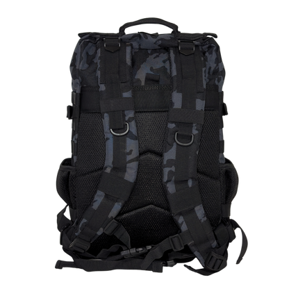 45L BOXFIT 'V2' BACKPACK in BLACK CAMO