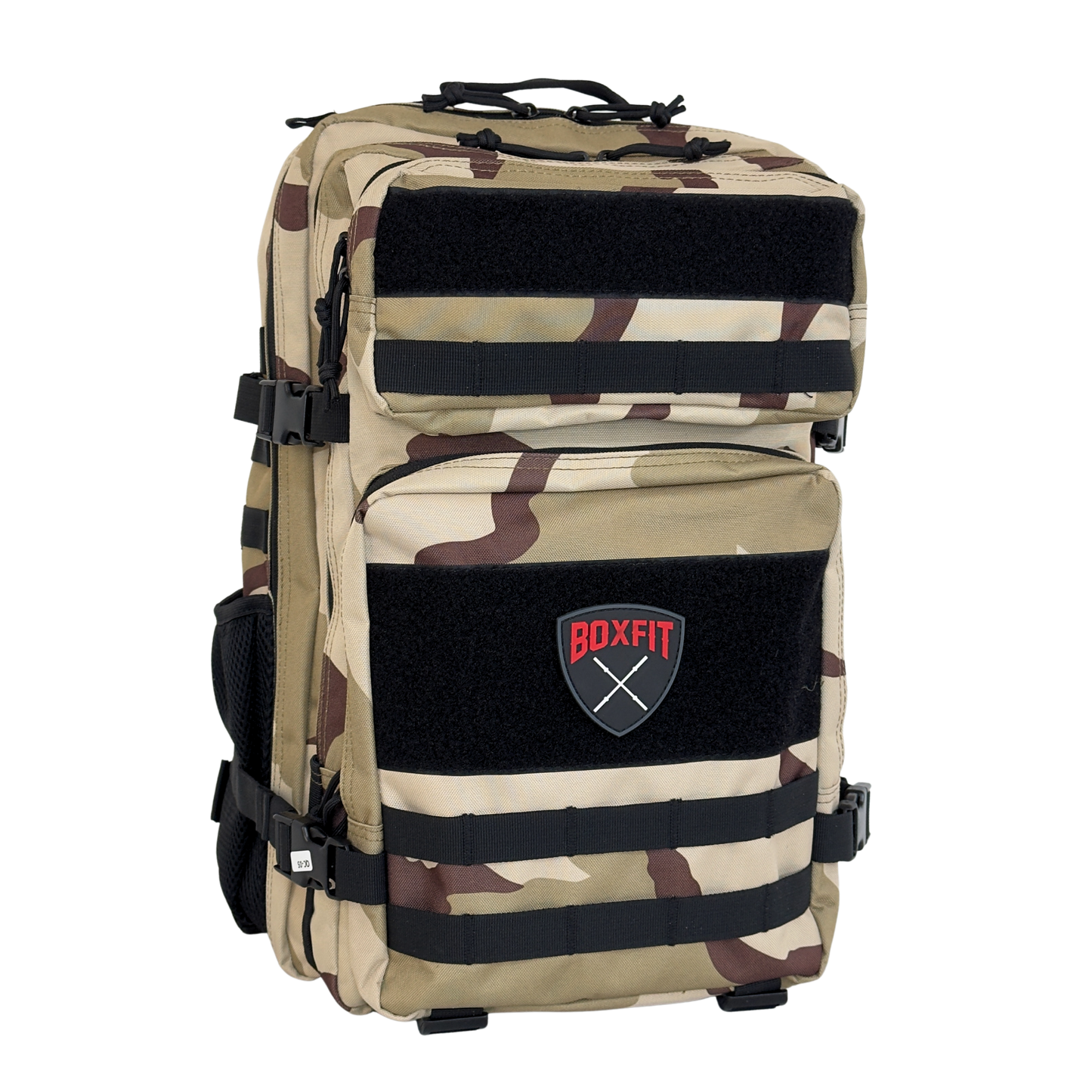 45L BOXFIT 'V2' BACKPACK in DESERT CAMO