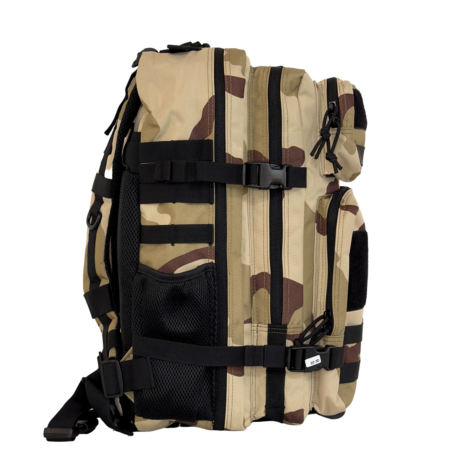 45L BOXFIT 'V2' BACKPACK in DESERT CAMO