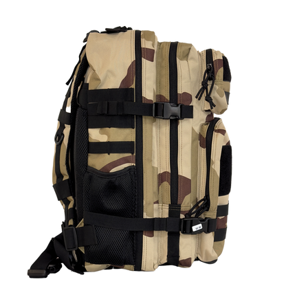 45L BOXFIT 'V2' BACKPACK in DESERT CAMO