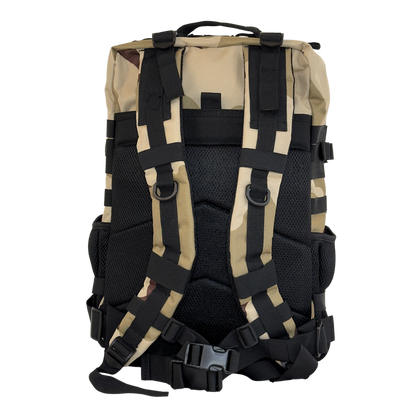 45L BOXFIT 'V2' BACKPACK in DESERT CAMO