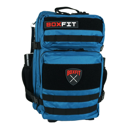 45L BOXFIT 'V2' BACKPACK in PEACOCK BLUE