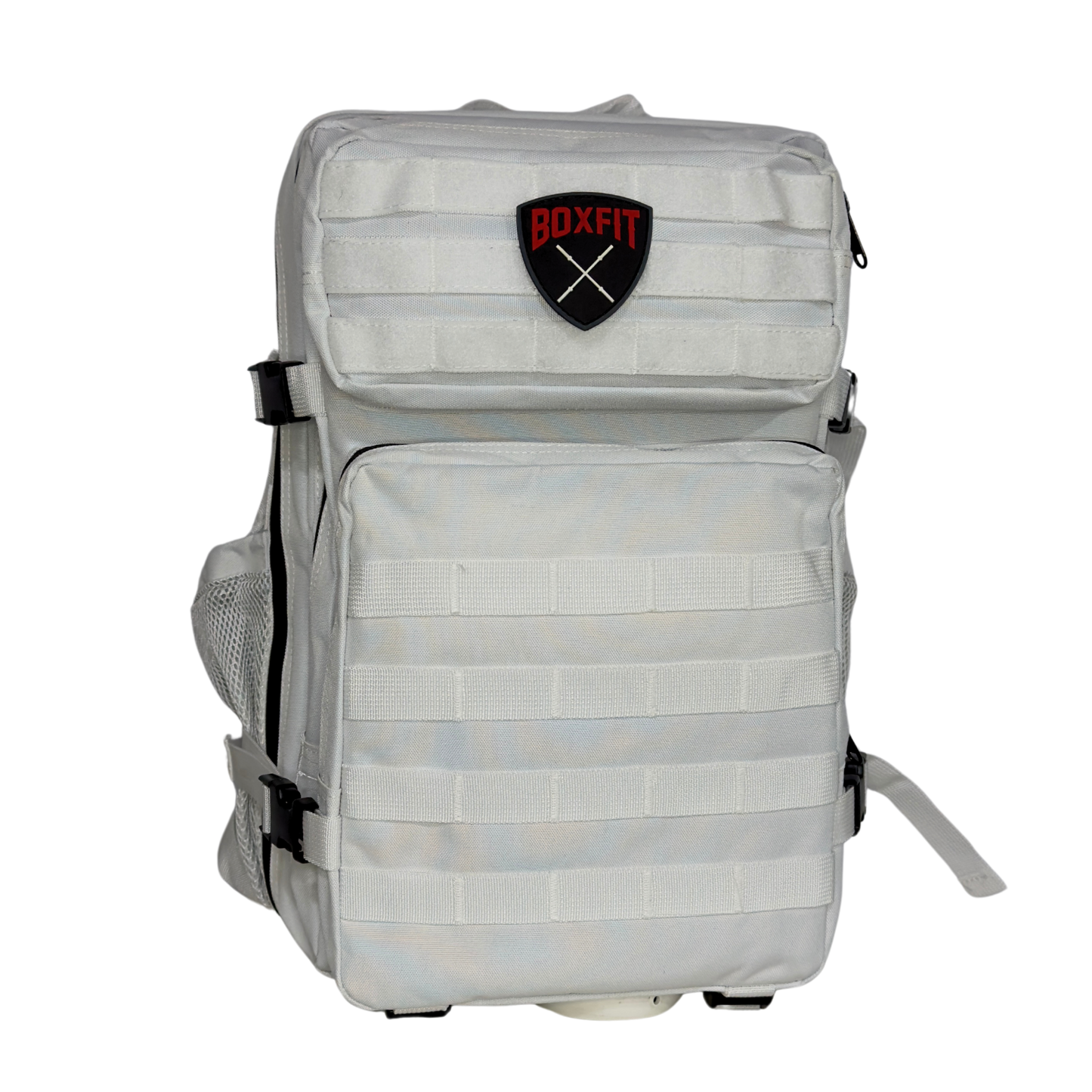 45L BOXFIT 'V1.5' BACKPACK in WHITE