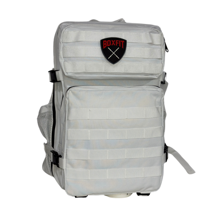 45L BOXFIT 'V1.5' BACKPACK in WHITE