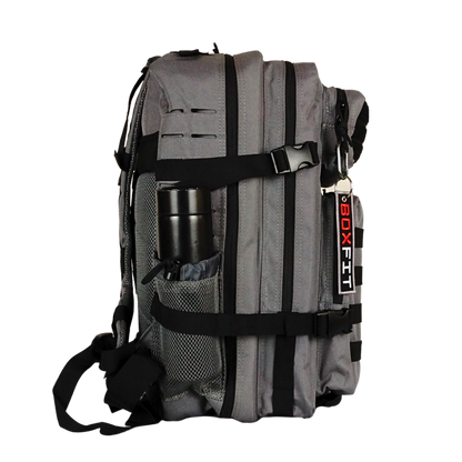 45L BOXFIT 'V1.5' BACKPACK in METALLIC GRAY