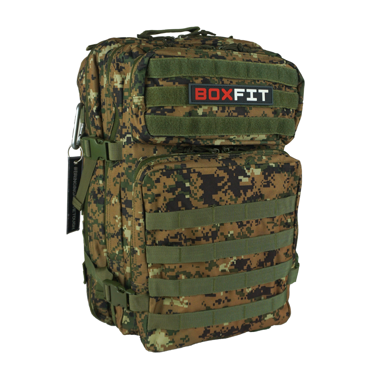 45L BOXFIT 'V1' BACKPACK in DIGITAL WOODLAND CAMO