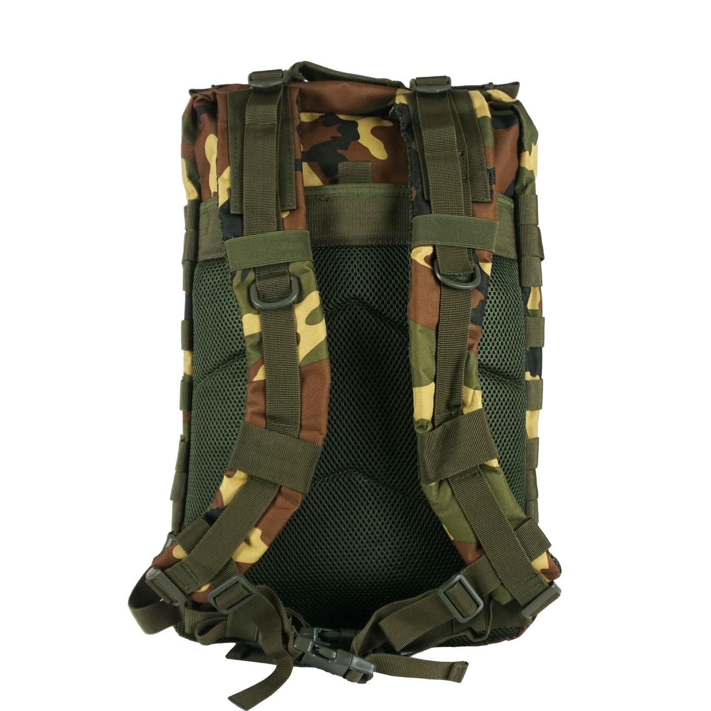 45L BOXFIT 'V1' BACKPACK in WOODLAND CAMO