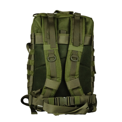 45L BOXFIT 'V1' BACKPACK in OLIVE GREEN