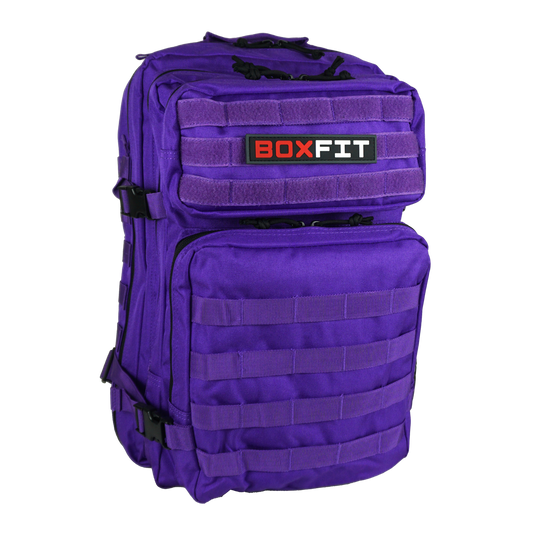 45L BOXFIT 'V1' BACKPACK in DEEP PURPLE