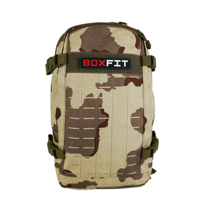 25L BOXFIT DAYPACK in DESERT CAMO