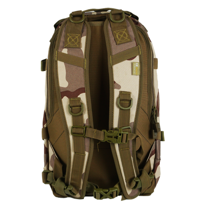 25L BOXFIT DAYPACK in DESERT CAMO