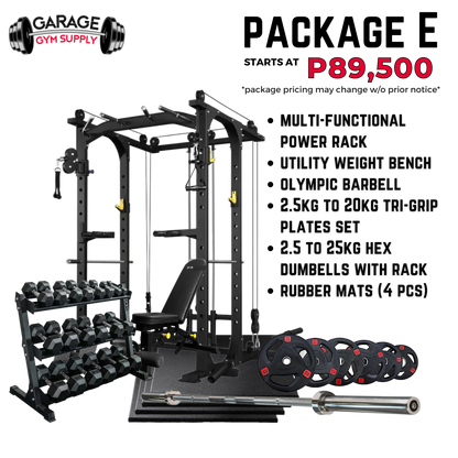 GARAGE GYM SUPPLY's Home Gym Packages