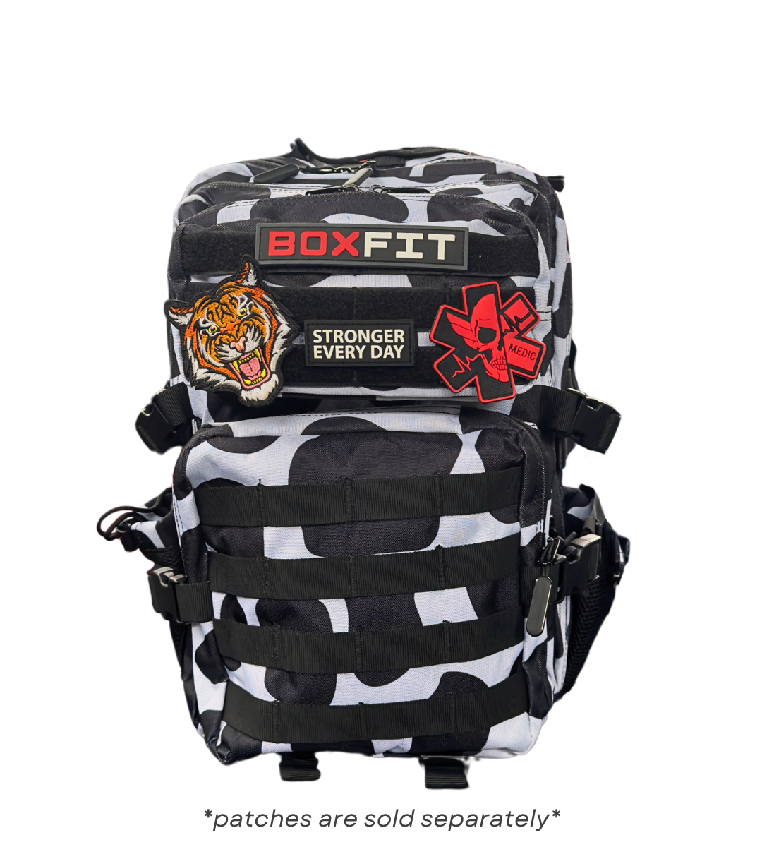 30L BOXFIT 'V1.5' BACKPACK in COW PRINT