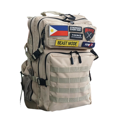 45L BOXFIT 'V1.5' BACKPACK in BEIGE